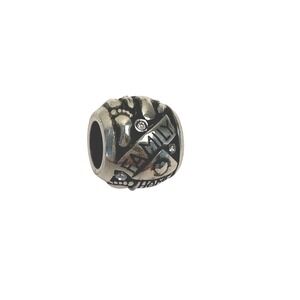 Brighton Family Home Footprints Silver Charm Bead‎ Style